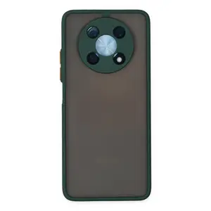 Huawei Nova Y90 Kılıf Montreal Silikon Kapak - Yeşil
