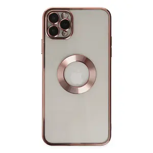 İphone 11 Pro Kılıf Slot Silikon - Rose Gold