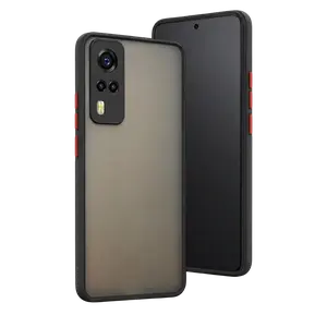 Vivo Y53s Kılıf Montreal Silikon Kapak - Siyah