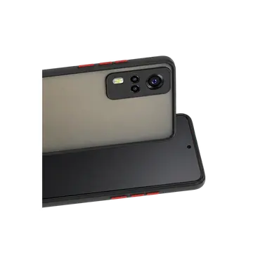 Vivo Y53s Kılıf Montreal Silikon Kapak - Siyah