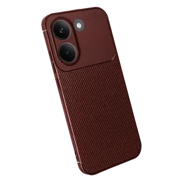 Xiaomi Poco X8 Pro Auto Focus Karbon Kapak - Bordo