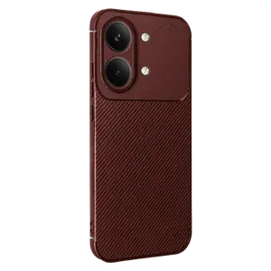 Xiaomi Poco X8 Pro Max Auto Focus Karbon Kapak - Bordo
