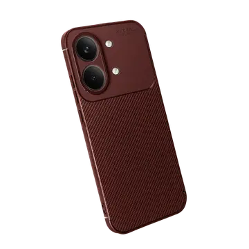 Xiaomi Poco X8 Pro Max Auto Focus Karbon Kapak - Bordo