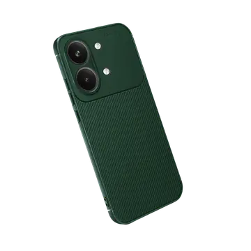 Xiaomi Poco X8 Pro Max Auto Focus Karbon Kapak - Koyu Yeşil