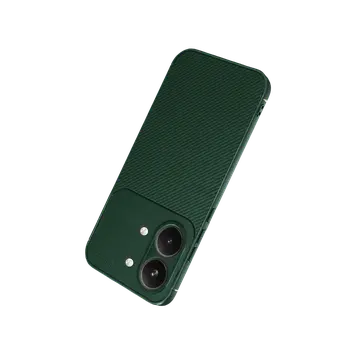 Xiaomi Poco X8 Pro Max Auto Focus Karbon Kapak - Koyu Yeşil