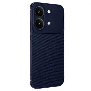 Xiaomi Poco X8 Pro Max Auto Focus Karbon Kapak - Lacivert