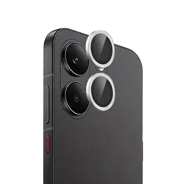 Xiaomi Poco X8 Pro Raze Metal Kamera Lens - Gümüş