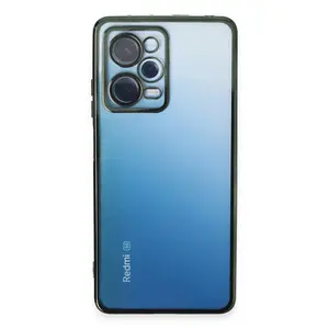 Xiaomi Redmi Note 12 Pro 5g Kılıf Razer Lensli Silikon - Yeşil