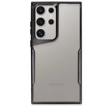 Samsung Galaxy S23 Ultra Kılıf Boyi Silikon Kapak - Siyah
