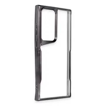 Samsung Galaxy S23 Ultra Kılıf Boyi Silikon Kapak - Siyah