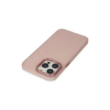 İphone 14 Pro Kılıf Modos Metal Kapak - Pembe
