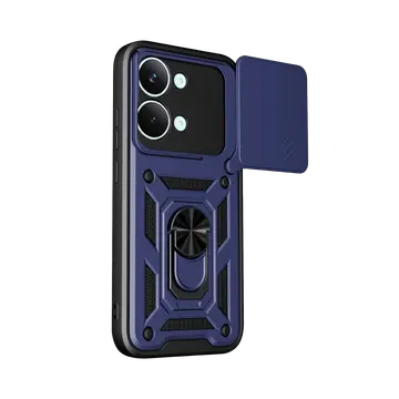 Xiaomi Poco X8 Pro Max Pars Lens Yüzüklü Silikon - Lacivert