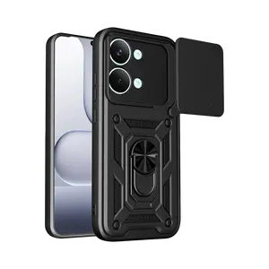 Xiaomi Poco X8 Pro Max Pars Lens Yüzüklü Silikon - Siyah