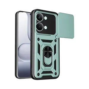 Xiaomi Poco X8 Pro Max Pars Lens Yüzüklü Silikon - Yeşil