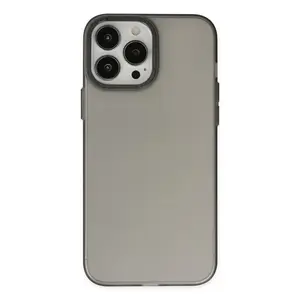 İphone 14 Pro Max Kılıf Modos Metal Kapak - Siyah