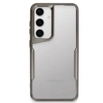 Samsung Galaxy S24 Kılıf Boyi Silikon Kapak - Titan Gri