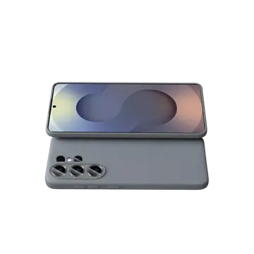 Samsung Galaxy S26 Ultra Nano İçi Kadife Silikon - Gri