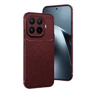 Xiaomi Mi 17t Pro Auto Focus Karbon Kapak - Bordo