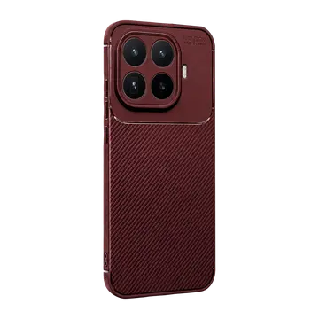 Xiaomi Mi 17t Pro Auto Focus Karbon Kapak - Bordo