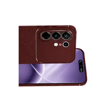 Tecno Camon 50 Pro 5g Auto Focus Karbon Kapak - Bordo