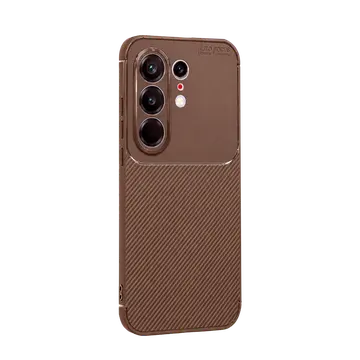 Tecno Camon 50 Pro 5g Auto Focus Karbon Kapak - Kahverengi