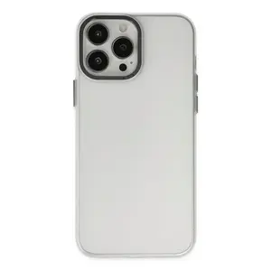 İphone 13 Pro Max Kılıf Modos Metal Kapak - Şeffaf