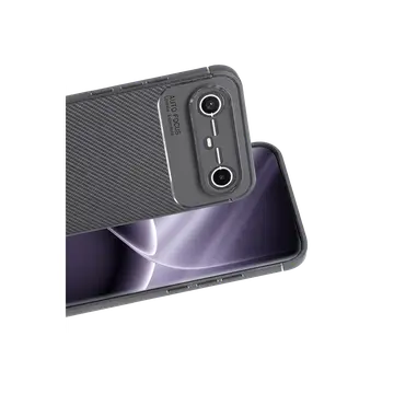 Tecno Spark Slim 5g Auto Focus Karbon Kapak - Gri