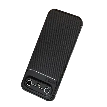 Tecno Spark Slim 5g Auto Focus Karbon Kapak - Siyah