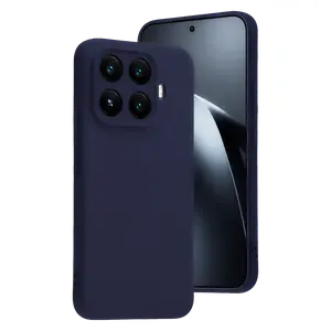 Xiaomi Mi 17t Nano İçi Kadife Silikon - Lacivert