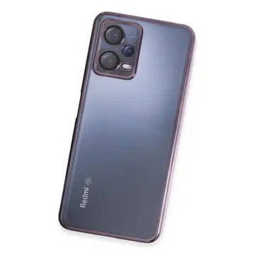 Xiaomi Redmi Note 12 5g Kılıf Razer Lensli Silikon - Mor
