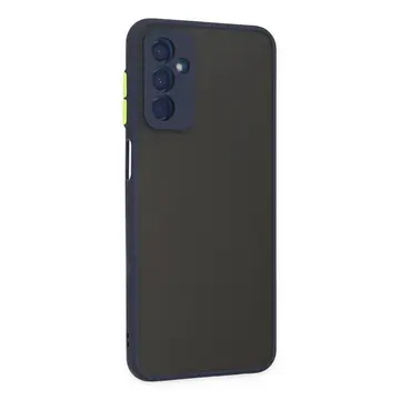 Samsung Galaxy M13 Kılıf Montreal Silikon Kapak - Lacivert