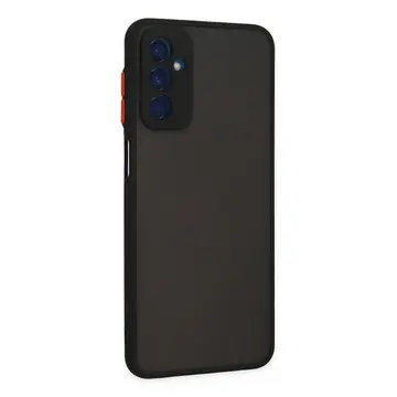 Samsung Galaxy M13 Kılıf Montreal Silikon Kapak - Siyah