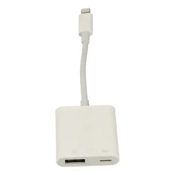 Apr22 Iphone Otg 2in1 - Beyaz