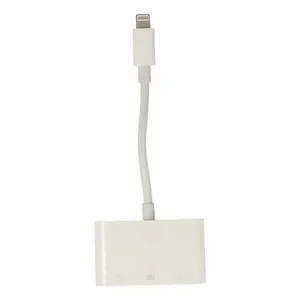 Apr23 Iphone Otg 3in1 - Beyaz