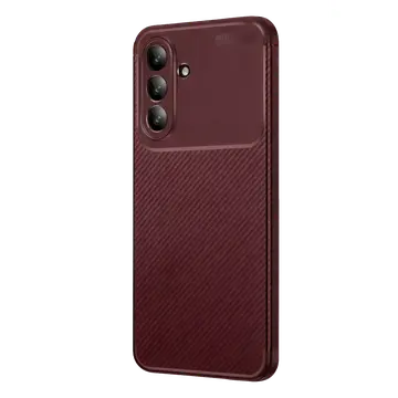 Samsung Galaxy S26 Fe Auto Focus Karbon Kapak - Bordo