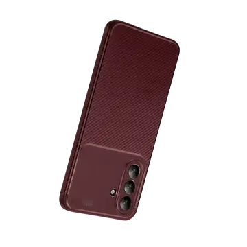Samsung Galaxy S26 Fe Auto Focus Karbon Kapak - Bordo