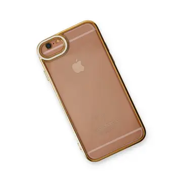 İphone 6 Kılıf Liva Lens Silikon - Beyaz