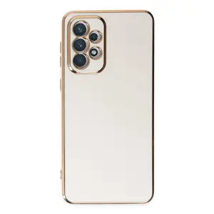Samsung Galaxy A73 5g Kılıf Volet Silikon - Beyaz