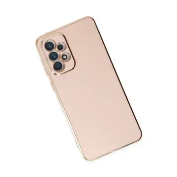 Samsung Galaxy A73 5g Kılıf Volet Silikon - Pembe