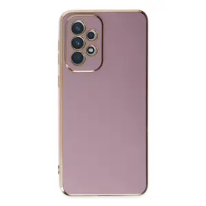 Samsung Galaxy A73 5g Kılıf Volet Silikon - Mor