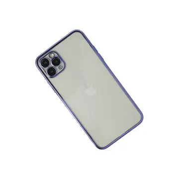 İphone 11 Pro Max Kılıf Razer Lensli Silikon - Mor