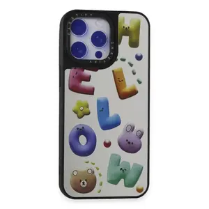 İphone 15 Pro Kılıf Mirror Desenli Kapak - Mirror - 15