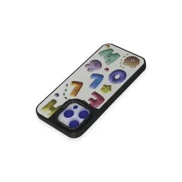 İphone 15 Pro Kılıf Mirror Desenli Kapak - Mirror - 15
