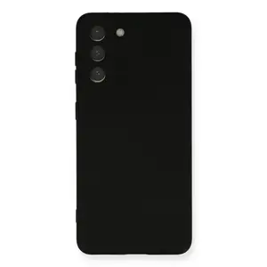 Samsung Galaxy S21 Fe Kılıf Nano İçi Kadife Silikon - Siyah
