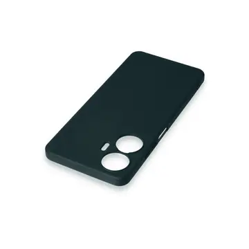 Realme C55 Kılıf First Silikon - Koyu Yeşil