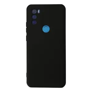 General Mobile Gm 21 Plus Kılıf Nano İçi Kadife Silikon - Siyah