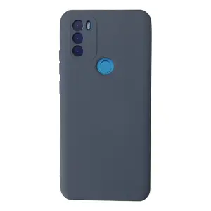 General Mobile Gm 21 Plus Kılıf Nano İçi Kadife Silikon - Gri
