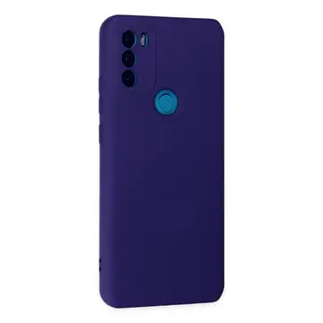 General Mobile Gm 21 Plus Kılıf Nano İçi Kadife Silikon - Mor
