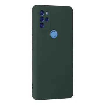 General Mobile Gm 21 Pro Kılıf Nano İçi Kadife Silikon - Koyu Yeşil