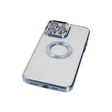 İphone 14 Pro Kılıf Slot Silikon - Sierra Blue